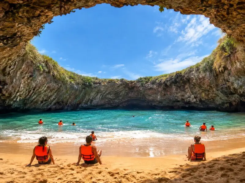 Hidden Beach Tour von Nuevo Vallarta